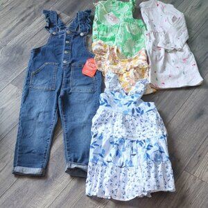 NWT‎ BUNDLE -  Size 4 Girls Items 6 in total Various Brands